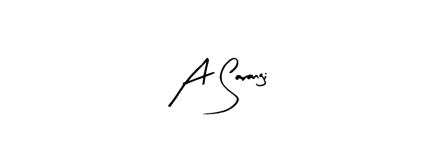 Design your own signature with our free online signature maker. With this signature software, you can create a handwritten (Arty Signature) signature for name A Sarangi. A Sarangi signature style 8 images and pictures png