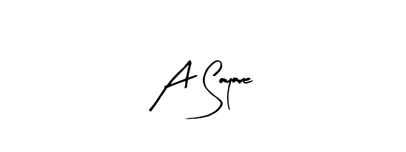 It looks lik you need a new signature style for name A Sayare. Design unique handwritten (Arty Signature) signature with our free signature maker in just a few clicks. A Sayare signature style 8 images and pictures png