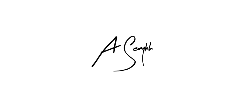 The best way (Arty Signature) to make a short signature is to pick only two or three words in your name. The name A Serykh include a total of six letters. For converting this name. A Serykh signature style 8 images and pictures png
