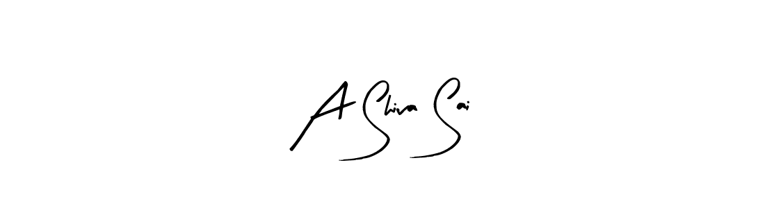 How to make A Shiva Sai signature? Arty Signature is a professional autograph style. Create handwritten signature for A Shiva Sai name. A Shiva Sai signature style 8 images and pictures png