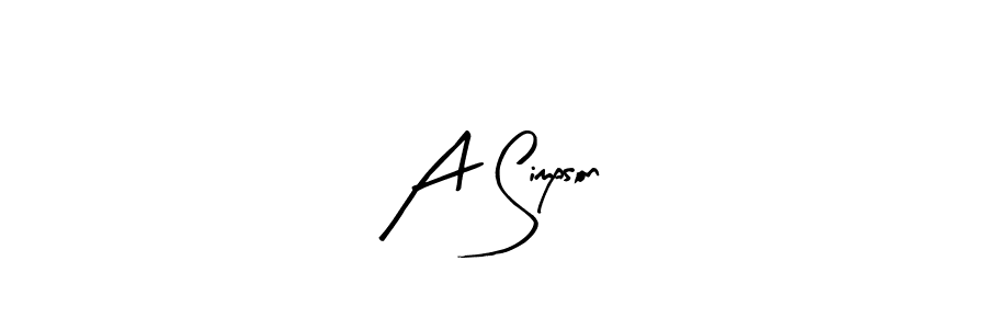 Make a short A Simpson signature style. Manage your documents anywhere anytime using Arty Signature. Create and add eSignatures, submit forms, share and send files easily. A Simpson signature style 8 images and pictures png