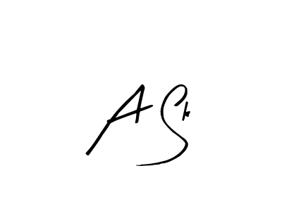 if you are searching for the best signature style for your name A Sk. so please give up your signature search. here we have designed multiple signature styles  using Arty Signature. A Sk signature style 8 images and pictures png