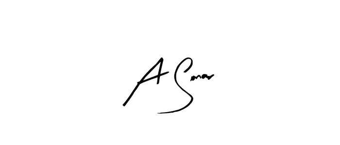 Best and Professional Signature Style for A Sonar. Arty Signature Best Signature Style Collection. A Sonar signature style 8 images and pictures png