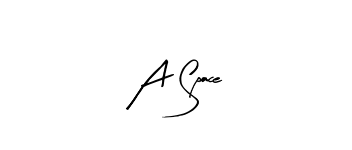 How to Draw A Space signature style? Arty Signature is a latest design signature styles for name A Space. A Space signature style 8 images and pictures png