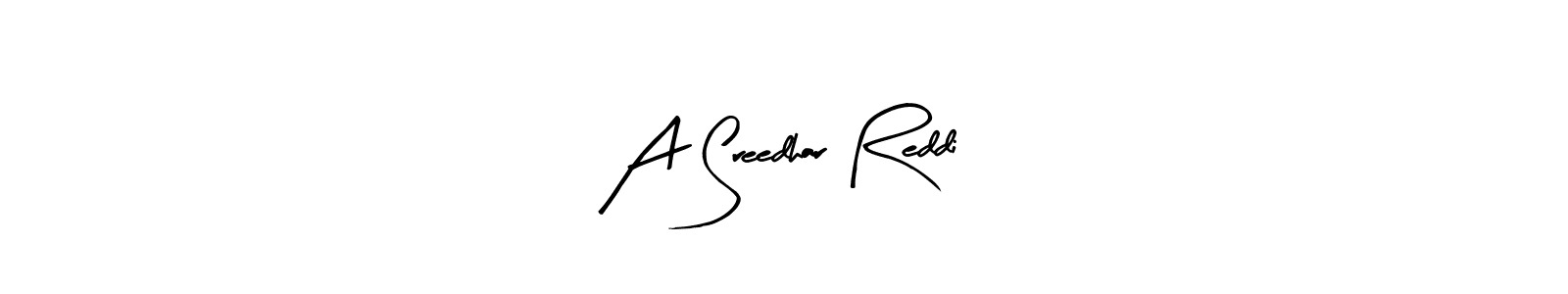 Also we have A Sreedhar Reddi name is the best signature style. Create professional handwritten signature collection using Arty Signature autograph style. A Sreedhar Reddi signature style 8 images and pictures png