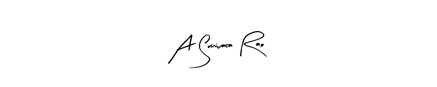 if you are searching for the best signature style for your name A Srinivasa Rao. so please give up your signature search. here we have designed multiple signature styles  using Arty Signature. A Srinivasa Rao signature style 8 images and pictures png