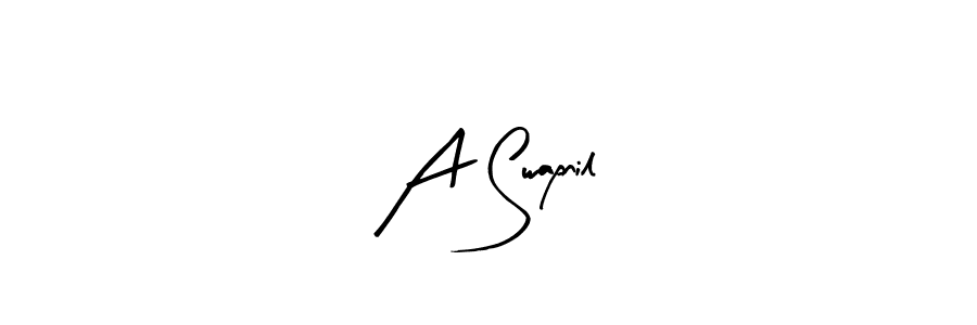 A Swapnil stylish signature style. Best Handwritten Sign (Arty Signature) for my name. Handwritten Signature Collection Ideas for my name A Swapnil. A Swapnil signature style 8 images and pictures png