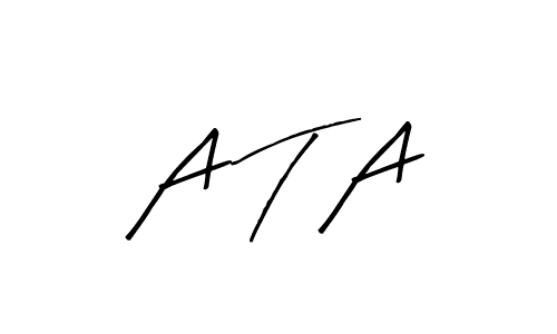 Also we have A T A name is the best signature style. Create professional handwritten signature collection using Arty Signature autograph style. A T A signature style 8 images and pictures png