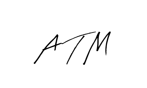 How to make A T M name signature. Use Arty Signature style for creating short signs online. This is the latest handwritten sign. A T M signature style 8 images and pictures png