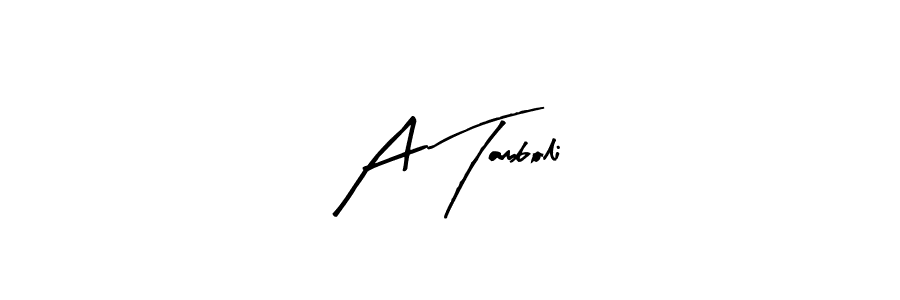 Also we have A Tamboli name is the best signature style. Create professional handwritten signature collection using Arty Signature autograph style. A Tamboli signature style 8 images and pictures png