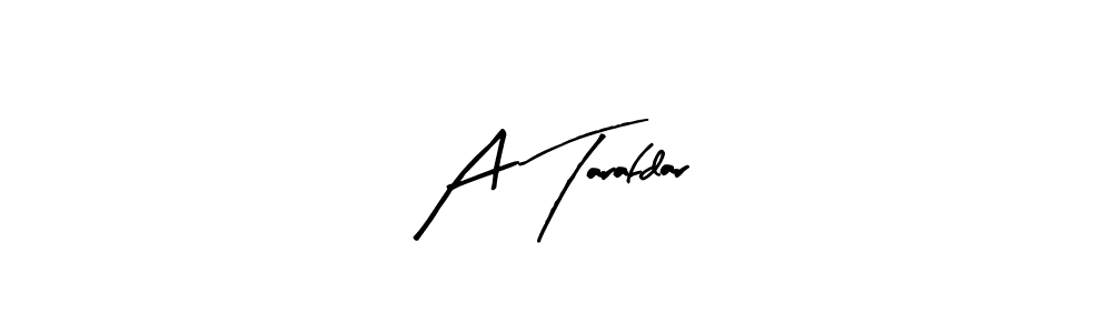A Tarafdar stylish signature style. Best Handwritten Sign (Arty Signature) for my name. Handwritten Signature Collection Ideas for my name A Tarafdar. A Tarafdar signature style 8 images and pictures png