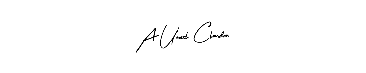 Also we have A Umesh Chandra name is the best signature style. Create professional handwritten signature collection using Arty Signature autograph style. A Umesh Chandra signature style 8 images and pictures png