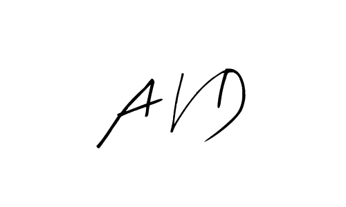 It looks lik you need a new signature style for name A V D. Design unique handwritten (Arty Signature) signature with our free signature maker in just a few clicks. A V D signature style 8 images and pictures png