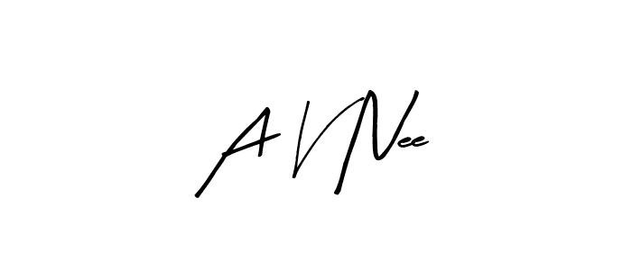 Here are the top 10 professional signature styles for the name A V Nee. These are the best autograph styles you can use for your name. A V Nee signature style 8 images and pictures png