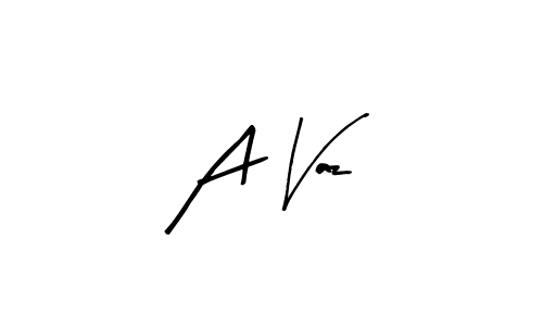 Also You can easily find your signature by using the search form. We will create A Vaz name handwritten signature images for you free of cost using Arty Signature sign style. A Vaz signature style 8 images and pictures png