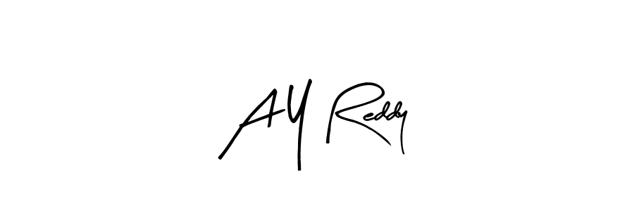 if you are searching for the best signature style for your name A Y Reddy. so please give up your signature search. here we have designed multiple signature styles  using Arty Signature. A Y Reddy signature style 8 images and pictures png