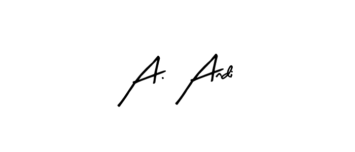 Once you've used our free online signature maker to create your best signature Arty Signature style, it's time to enjoy all of the benefits that A. Andi name signing documents. A. Andi signature style 8 images and pictures png