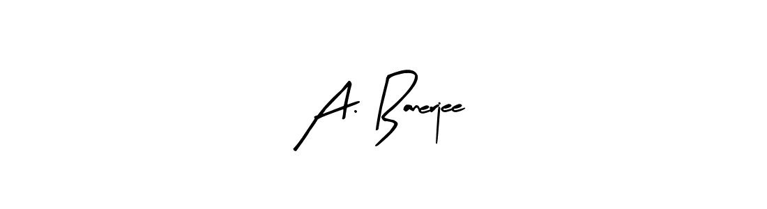 Make a beautiful signature design for name A. Banerjee. Use this online signature maker to create a handwritten signature for free. A. Banerjee signature style 8 images and pictures png