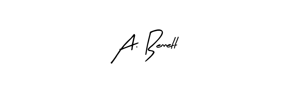 Use a signature maker to create a handwritten signature online. With this signature software, you can design (Arty Signature) your own signature for name A. Bennett. A. Bennett signature style 8 images and pictures png