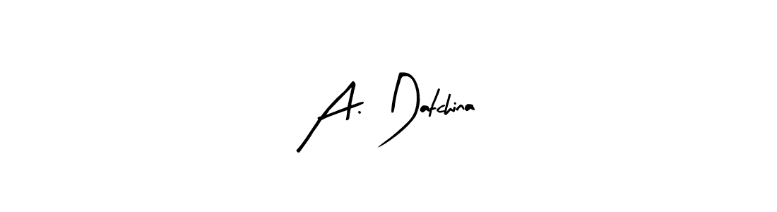 Make a beautiful signature design for name A. Datchina. With this signature (Arty Signature) style, you can create a handwritten signature for free. A. Datchina signature style 8 images and pictures png