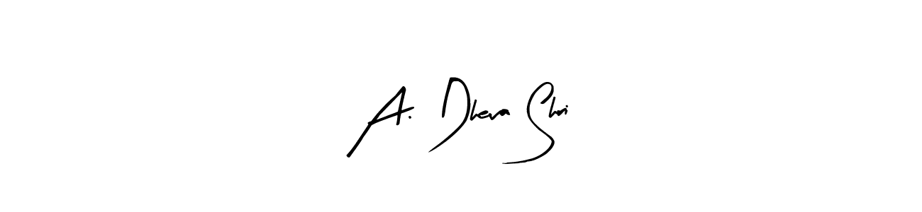 Design your own signature with our free online signature maker. With this signature software, you can create a handwritten (Arty Signature) signature for name A. Dheva Shri. A. Dheva Shri signature style 8 images and pictures png