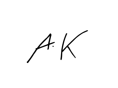 Make a beautiful signature design for name A. K. Use this online signature maker to create a handwritten signature for free. A. K signature style 8 images and pictures png