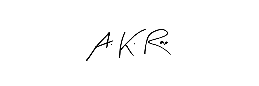 Also we have A. K. Rao name is the best signature style. Create professional handwritten signature collection using Arty Signature autograph style. A. K. Rao signature style 8 images and pictures png