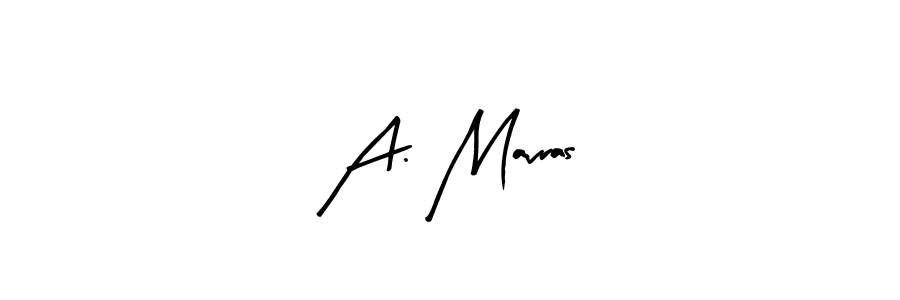 The best way (Arty Signature) to make a short signature is to pick only two or three words in your name. The name A. Mavras include a total of six letters. For converting this name. A. Mavras signature style 8 images and pictures png