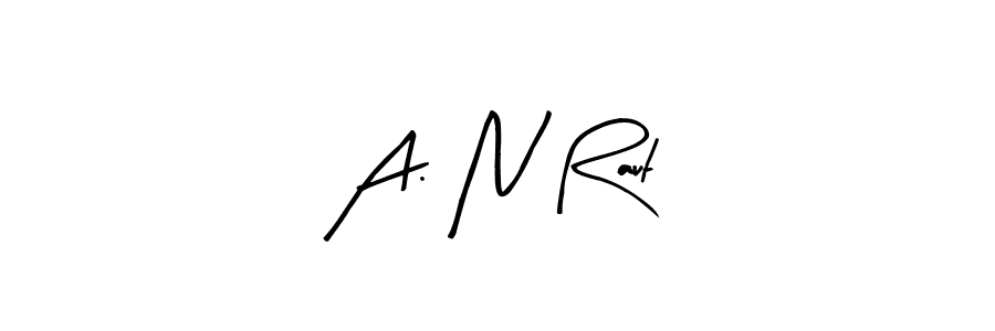 How to Draw A. N Raut signature style? Arty Signature is a latest design signature styles for name A. N Raut. A. N Raut signature style 8 images and pictures png