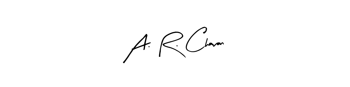 How to make A. R. Chavan signature? Arty Signature is a professional autograph style. Create handwritten signature for A. R. Chavan name. A. R. Chavan signature style 8 images and pictures png