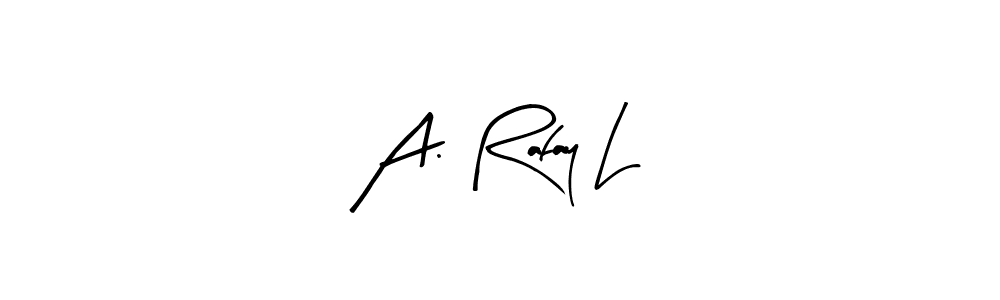 This is the best signature style for the A. Rafay L name. Also you like these signature font (Arty Signature). Mix name signature. A. Rafay L signature style 8 images and pictures png