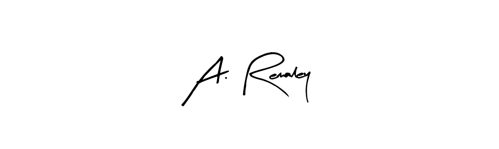 A. Remaley stylish signature style. Best Handwritten Sign (Arty Signature) for my name. Handwritten Signature Collection Ideas for my name A. Remaley. A. Remaley signature style 8 images and pictures png