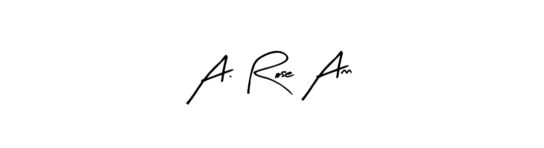 Design your own signature with our free online signature maker. With this signature software, you can create a handwritten (Arty Signature) signature for name A. Rose Ann. A. Rose Ann signature style 8 images and pictures png