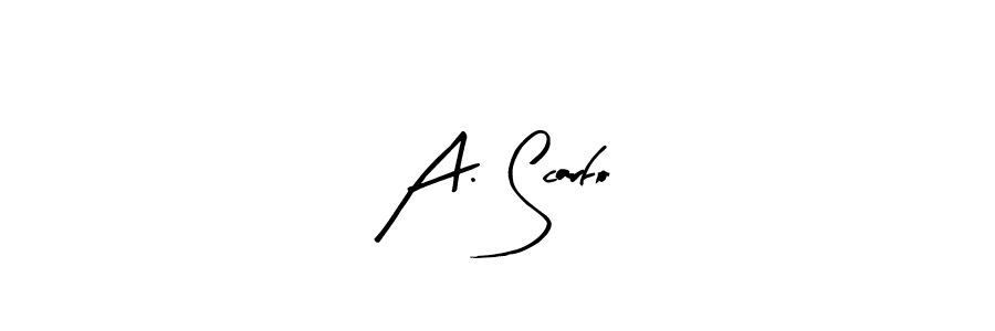 A. Scarfo stylish signature style. Best Handwritten Sign (Arty Signature) for my name. Handwritten Signature Collection Ideas for my name A. Scarfo. A. Scarfo signature style 8 images and pictures png