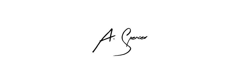 This is the best signature style for the A. Spencer name. Also you like these signature font (Arty Signature). Mix name signature. A. Spencer signature style 8 images and pictures png