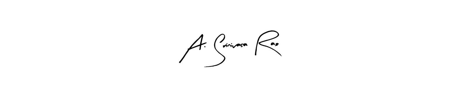 Use a signature maker to create a handwritten signature online. With this signature software, you can design (Arty Signature) your own signature for name A. Srinivasa Rao. A. Srinivasa Rao signature style 8 images and pictures png