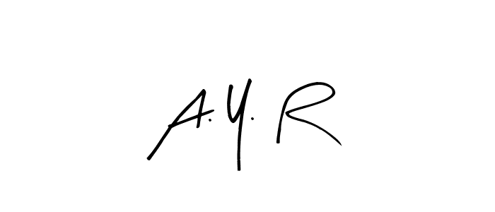 How to Draw A. Y. R signature style? Arty Signature is a latest design signature styles for name A. Y. R. A. Y. R signature style 8 images and pictures png