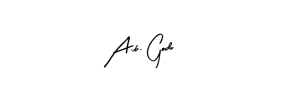 Once you've used our free online signature maker to create your best signature Arty Signature style, it's time to enjoy all of the benefits that A.b. Godu name signing documents. A.b. Godu signature style 8 images and pictures png