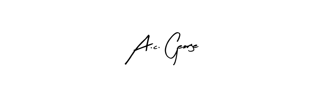 This is the best signature style for the A.c. George name. Also you like these signature font (Arty Signature). Mix name signature. A.c. George signature style 8 images and pictures png