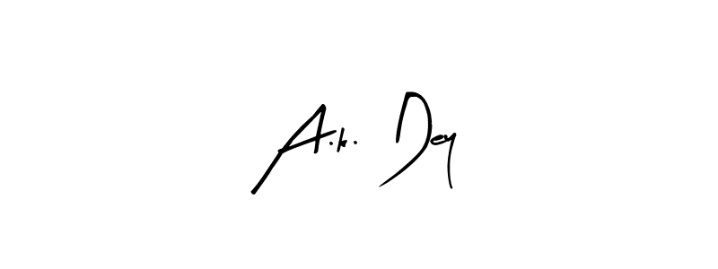 if you are searching for the best signature style for your name A.k. Dey. so please give up your signature search. here we have designed multiple signature styles  using Arty Signature. A.k. Dey signature style 8 images and pictures png