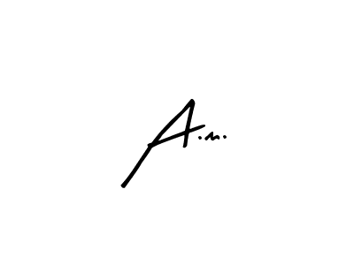 A.m. stylish signature style. Best Handwritten Sign (Arty Signature) for my name. Handwritten Signature Collection Ideas for my name A.m.. A.m. signature style 8 images and pictures png