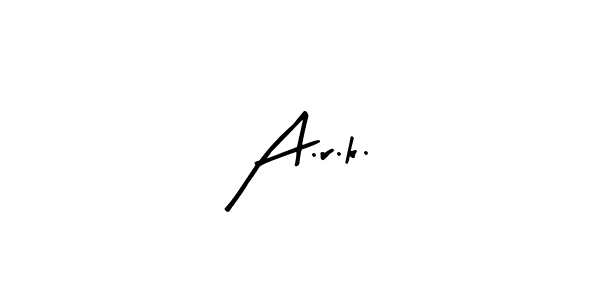 Make a beautiful signature design for name A.r.k.. Use this online signature maker to create a handwritten signature for free. A.r.k. signature style 8 images and pictures png