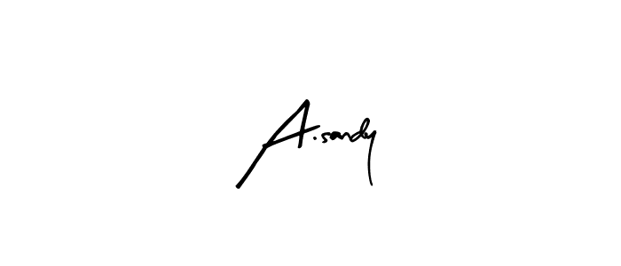 Best and Professional Signature Style for A.sandy. Arty Signature Best Signature Style Collection. A.sandy signature style 8 images and pictures png