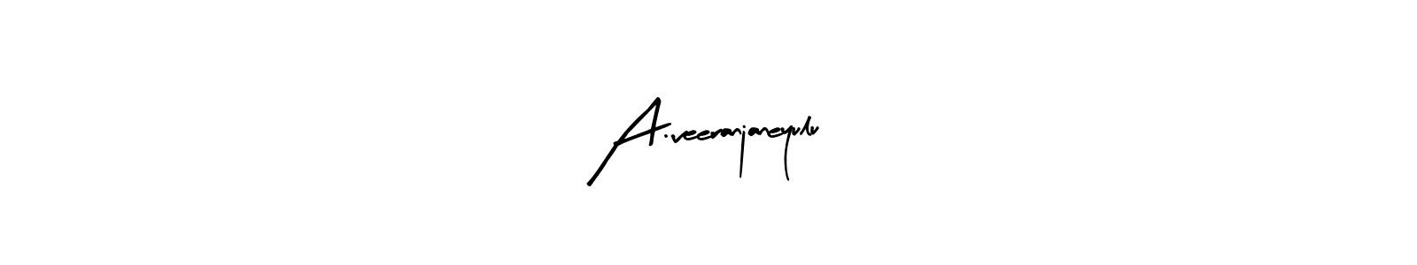 How to make A.veeranjaneyulu signature? Arty Signature is a professional autograph style. Create handwritten signature for A.veeranjaneyulu name. A.veeranjaneyulu signature style 8 images and pictures png