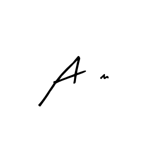 Create a beautiful signature design for name A2m. With this signature (Arty Signature) fonts, you can make a handwritten signature for free. A2m signature style 8 images and pictures png