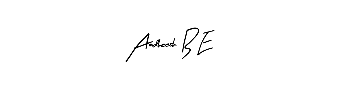 Best and Professional Signature Style for Aadheesh B E. Arty Signature Best Signature Style Collection. Aadheesh B E signature style 8 images and pictures png