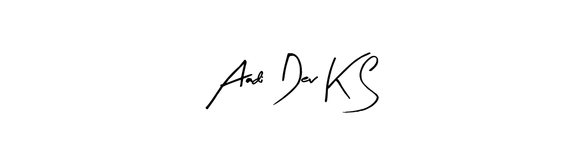 See photos of Aadi Dev K S official signature by Spectra . Check more albums & portfolios. Read reviews & check more about Arty Signature font. Aadi Dev K S signature style 8 images and pictures png