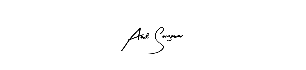 Here are the top 10 professional signature styles for the name Aadi Sangawar. These are the best autograph styles you can use for your name. Aadi Sangawar signature style 8 images and pictures png