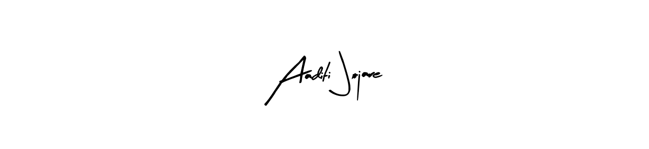 if you are searching for the best signature style for your name Aaditi Jojare. so please give up your signature search. here we have designed multiple signature styles  using Arty Signature. Aaditi Jojare signature style 8 images and pictures png