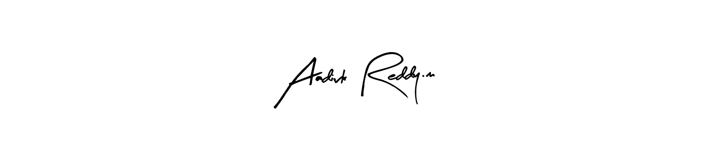 Once you've used our free online signature maker to create your best signature Arty Signature style, it's time to enjoy all of the benefits that Aadivk Reddy.m name signing documents. Aadivk Reddy.m signature style 8 images and pictures png